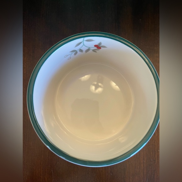 Pfaltzgraff Winterberry Dip Bowl And Spreader - Picture 3 of 13